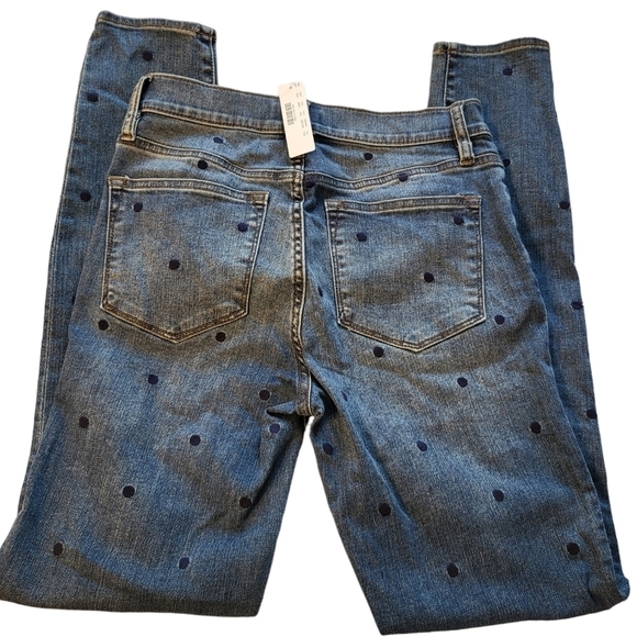 NWT J.Crew 5/6 28T high rise Polka Dots - Picture 11 of 16